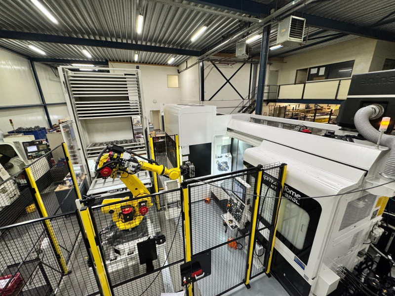 Nieuwe machine van Combifit metaalbewerking